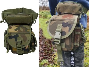 Verk Torba saszetka biodrowa na nogę wojskowa taktyczna pojemna militarna nerka Torba saszetka biodrowa na nogę wojskowa taktyczna pojemna militarna nerka 2