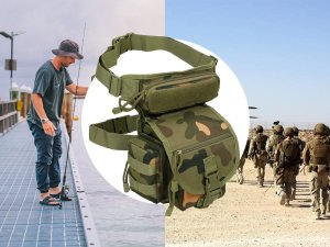 Verk Torba saszetka biodrowa na nogę wojskowa taktyczna pojemna militarna nerka Torba saszetka biodrowa na nogę wojskowa taktyczna pojemna militarna nerka 10