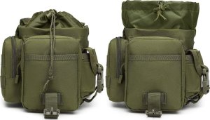 Verk Torba saszetka biodrowa na nogę wojskowa taktyczna pojemna militarna nerka Torba saszetka biodrowa na nogę wojskowa taktyczna pojemna militarna nerka 8