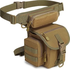 Verk Torba saszetka biodrowa na nogę wojskowa taktyczna pojemna militarna nerka Torba saszetka biodrowa na nogę wojskowa taktyczna pojemna militarna nerka 4