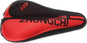 Verk Nakładka żelowa amortyzująca na siodełko rowerowe 3d pokrowiec profilowana Nakładka żelowa amortyzująca na siodełko rowerowe 3d pokrowiec profilowana 3