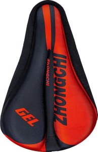 Verk Nakładka żelowa amortyzująca na siodełko rowerowe 3d pokrowiec profilowana Nakładka żelowa amortyzująca na siodełko rowerowe 3d pokrowiec profilowana 5