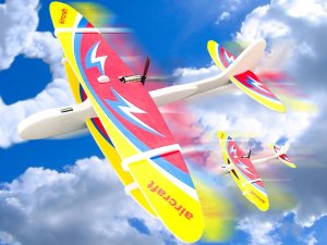 Verk Samolot styropianowy latający piankowy usb silnik szybowiec rzutka lekki Samolot styropianowy latający piankowy usb silnik szybowiec rzutka lekki 7