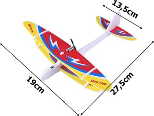 Verk Samolot styropianowy latający piankowy usb silnik szybowiec rzutka lekki Samolot styropianowy latający piankowy usb silnik szybowiec rzutka lekki 8