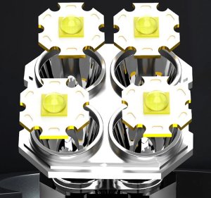 Latarka Verk Latarka akumulatorowa szperacz biwakowa led mocna wojskowa policyjna 2w1 Latarka akumulatorowa szperacz biwakowa led mocna wojskowa policyjna 2w1 6