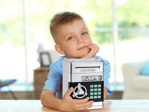 Verk Skarbonka sejf bankomat na kod dostępu banknoty Skarbonka sejf bankomat na kod dostępu banknoty 11