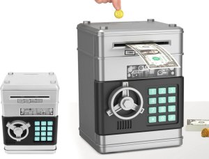 Verk Skarbonka sejf bankomat na kod dostępu banknoty Skarbonka sejf bankomat na kod dostępu banknoty 4