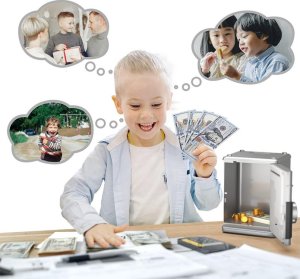 Verk Skarbonka sejf bankomat na kod dostępu banknoty Skarbonka sejf bankomat na kod dostępu banknoty 6