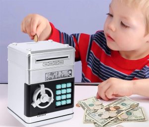 Verk Skarbonka sejf bankomat na kod dostępu banknoty Skarbonka sejf bankomat na kod dostępu banknoty 7