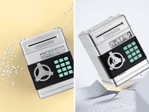 Verk Skarbonka sejf bankomat na kod dostępu banknoty Skarbonka sejf bankomat na kod dostępu banknoty 9