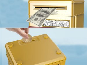 Verk Skarbonka sejf bankomat na kod dostępu banknoty Skarbonka sejf bankomat na kod dostępu banknoty 11