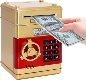 Verk Skarbonka sejf bankomat na kod dostępu banknoty Skarbonka sejf bankomat na kod dostępu banknoty 2