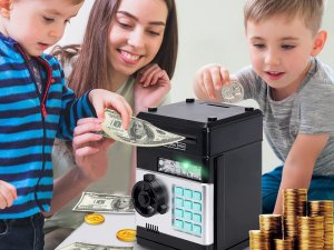 Verk Skarbonka sejf bankomat na kod dostępu banknoty Skarbonka sejf bankomat na kod dostępu banknoty 2