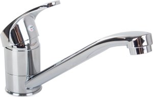 Bateria kuchenna Verk Bateria kuchenna zlewozmywakowa kran chrom długa Bateria kuchenna zlewozmywakowa kran chrom długa 2