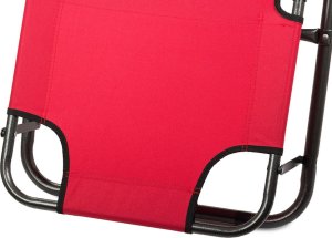 Verk Leżak ogrodowy plażowy składany poduszka grawitacyjny wzmocniony miękki Leżak ogrodowy plażowy składany poduszka grawitacyjny wzmocniony miękki 8