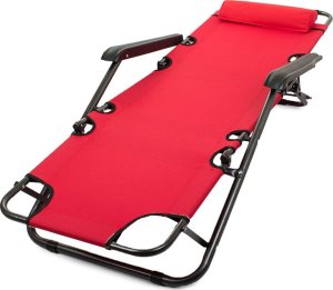 Verk Leżak ogrodowy plażowy składany poduszka grawitacyjny wzmocniony miękki Leżak ogrodowy plażowy składany poduszka grawitacyjny wzmocniony miękki 9