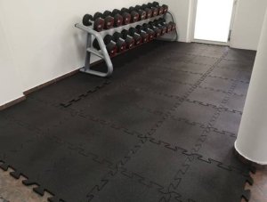 UnderFit Puzzle gumowe 25 mm 2 m2 + zakończenia 7