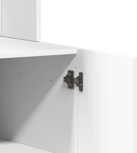 vidaXL Szafka kuchenna, biała, 95x50x180 cm, materiał drewnopochodny 8