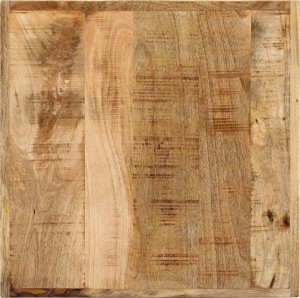 vidaXL Stolik barowy, 55x55x107 cm, lite drewno mango i żelazo 4