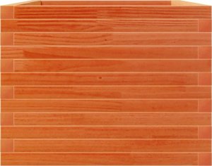 vidaXL Donica ogrodowa, woskowy brąz, 110x60x46 cm, drewno sosnowe 6