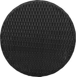 vidaXL 3-cz. zestaw mebli bistro z poduszkami, czarny, polirattan 9