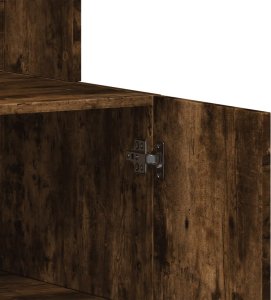 vidaXL Szafka kuchenna, przydymiony dąb, 95x50x180 cm 8