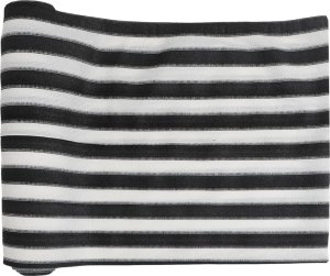 vidaXL Siatka cieniująca, antracytowo-biała, 1,5x50 m, HDPE, 75 g/m 2