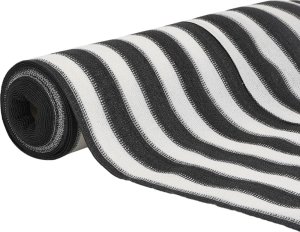 vidaXL Siatka cieniująca, antracytowo-biała, 2x50 m, HDPE, 195 g/m 3