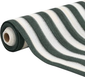 vidaXL Siatka cieniująca, zielono-biała, 2x50 m, HDPE, 75 g/m 3