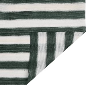 vidaXL Siatka cieniująca, zielono-biała, 2x50 m, HDPE, 75 g/m 4