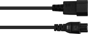 Kabel zasilający Alcasa P1405-S030 kabel zasilające czarny 3 m C14 panel C5 panel 2