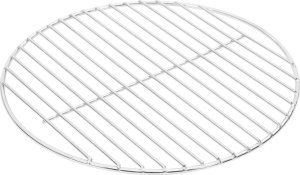 vidaXL Ruszt do grilla, okrągły, 34,5 cm, stal nierdzewna 304 3