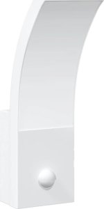 Kinkiet vidaXL Zewnętrzne kinkiety LED z czujnikami, 2 szt., białe, aluminium 4