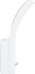 Kinkiet vidaXL Zewnętrzne kinkiety LED z czujnikami, 2 szt., białe, aluminium 6