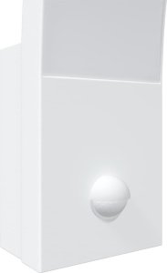 Kinkiet vidaXL Zewnętrzne kinkiety LED z czujnikami, 2 szt., białe, aluminium 8