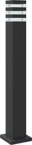 vidaXL Zewnętrzna lampa stojąca, czarna, 80 cm, aluminium 5