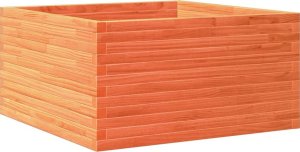 vidaXL Donica ogrodowa, woskowy brąz, 90x90x46 cm, drewno sosnowe 7