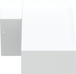 Kinkiet vidaXL Zewnętrzne kinkiety LED z czujnikami, 2 szt., białe, aluminium 6