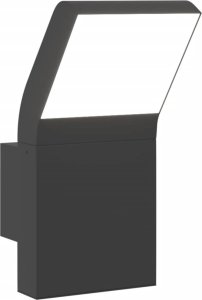 Kinkiet vidaXL Zewnętrzny kinkiet LED, czarny, odlewane aluminium 2