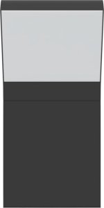 Kinkiet vidaXL Zewnętrzny kinkiet LED, czarny, odlewane aluminium 5