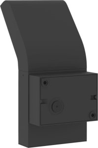 Kinkiet vidaXL Zewnętrzny kinkiet LED, czarny, odlewane aluminium 7