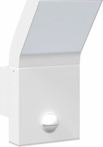 Kinkiet vidaXL Zewnętrzne kinkiety LED z czujnikami, 2 szt., białe, aluminium 4