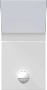 Kinkiet vidaXL Zewnętrzne kinkiety LED z czujnikami, 2 szt., białe, aluminium 5