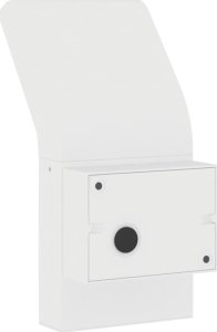 Kinkiet vidaXL Zewnętrzne kinkiety LED z czujnikami, 2 szt., białe, aluminium 7