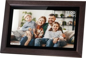 Ramka cyfrowa Kruger&Matz Cyfrowa ramka Kruger&amp;Matz na zdjęcia FRAMEO Wi-Fi 15&quot; drewniana ramka 2