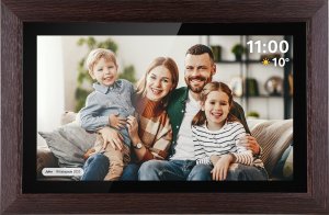 Ramka cyfrowa Kruger&Matz Cyfrowa ramka Kruger&amp;Matz na zdjęcia FRAMEO Wi-Fi 15&quot; drewniana ramka 5