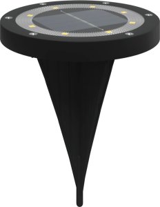 Kinkiet vidaXL Solarne lampki gruntowe, z kolcami, 12 szt., ciepłe białe 5