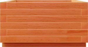 vidaXL Donica ogrodowa, woskowy brąz, 50x50x26,5 cm, drewno sosnowe 6