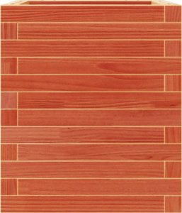 vidaXL Donica ogrodowa, woskowy brąz, 40x40x46 cm, lite drewno sosnowe 5