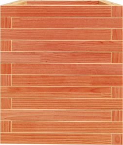 vidaXL Donica ogrodowa, woskowy brąz, 40x40x46 cm, lite drewno sosnowe 6